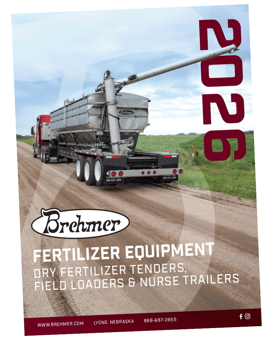FertilizerEquipmentBrochureCover2026 Cover Image for Brehmer Mfg Fertilizer Equipment Brochure